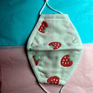 Kids Strawberry Face Mask